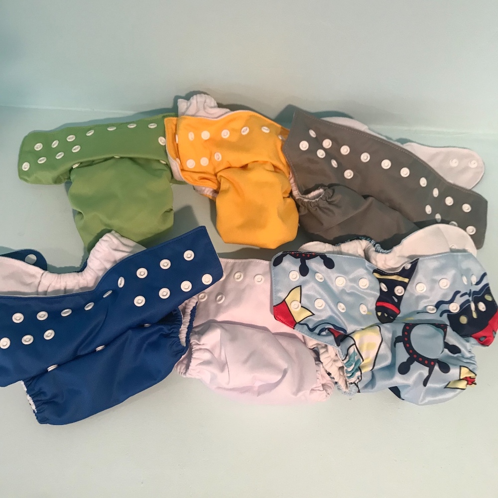 Alvababy Reusable Cloth Diapers with inserts